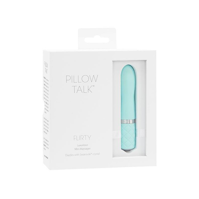 Pillow Talk - Flirty Bullet Vibrator Teal